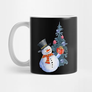 Snowman and christmas Mug